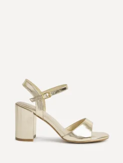 - Soul Open Back Barely There Block Heel Sandals*Linzi Discount