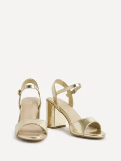 - Soul Open Back Barely There Block Heel Sandals*Linzi Discount