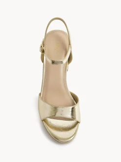 - Soul Open Back Barely There Block Heel Sandals*Linzi Discount