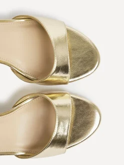 - Soul Open Back Barely There Block Heel Sandals*Linzi Discount