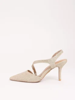 - pumps met asymmetrische bandjes*Lipsy Clearance