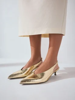 - Punt Toe Lage Slingback Naaldhak Schoenen*Next Outlet