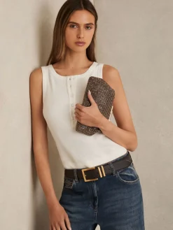 - versierde Adaline clutch*Reiss Outlet