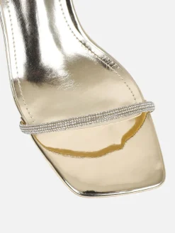 - Ciel Diamante Low Block Heeled Sandals*Simmi London Hot