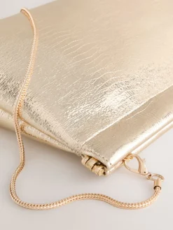 - Sparkle Detail Snap Clutch Bag*Next Outlet