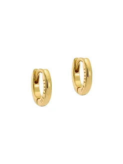 - Tone Crisete Logo Hoop Earrings*Ted Baker New