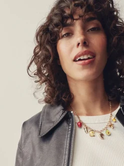 Goudkleurig - Brunch Charm Necklace*Next Online