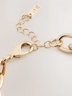 - Double Link Chunky Chain Bracelet*Next Discount