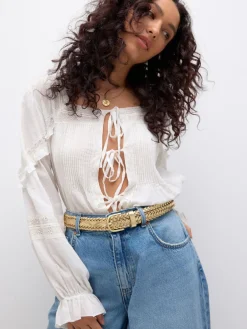 - Hand Plaited Leather Belt*Next New