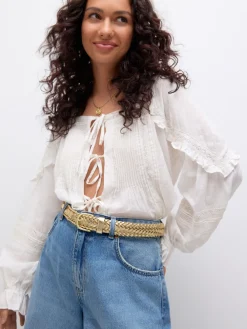 - Hand Plaited Leather Belt*Next New