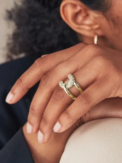 - Interlink Sparkle Ring*Next Discount