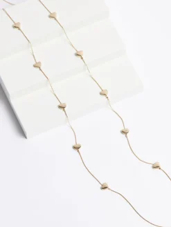 - Lange draadketting met hartje*Next Best