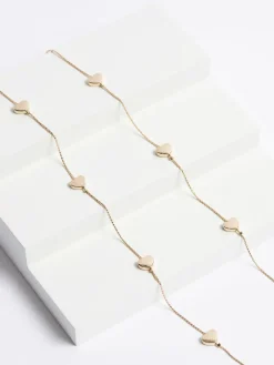 - Lange draadketting met hartje*Next Best