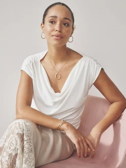 Goudkleurig - Oorringen met glitterdetail*Next Outlet