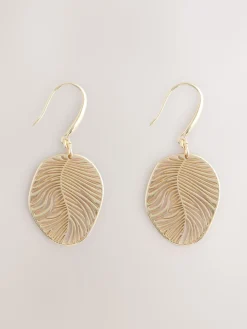 Goudkleurig - Opengewerkte oorhangers*Next Online