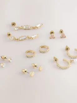 Goudkleurig - Set glinsterende oorbellen*Next Discount