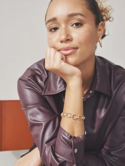 Goudkleurig - Sparkle Detail Chain Bracelet*Next Outlet