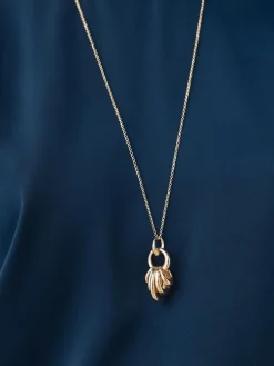 - Stacked Hoop Pendant Necklace*Next New