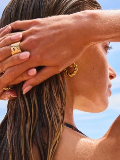 Goudkleurig - Stainless Steel Chunky Ring*Next Discount