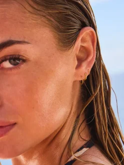 - Stainless Steel Graduated Huggie Hoop Earrings 3 Pack*Next Best