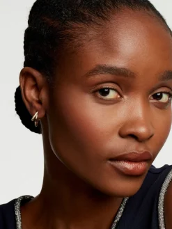 - HELIAS: meerkleurige oorringen met kristallen*Ted Baker Hot