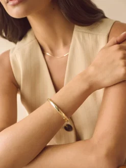 Goudkleurig - Twist Bangle*Next Best