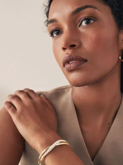 - Twist Sparkle Cuff Bracelet*Next Sale