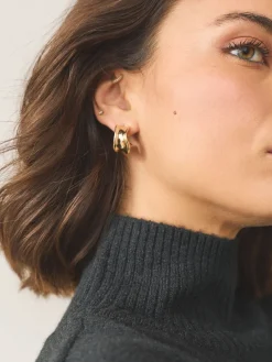 - Wide Small Hoop Earrings*Next Clearance