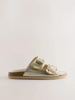 - Sandalen met dubbele bandjes en voetbed*Next New