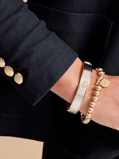 Goudkleurige armband met embleem*Lauren Ralph Lauren Sale