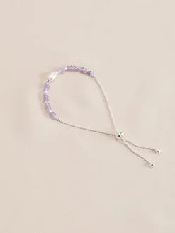 Goud/zilver - Halfedelstenen Pully armband*Next Discount