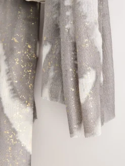 Grey Abstract Foil - Lichte sjaal*Next Hot