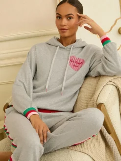 - Jersey Loungwear Hoodie*Love & Roses Discount