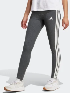 Grijs - Essentials katoenen legging met 3 strepen*adidas Sale