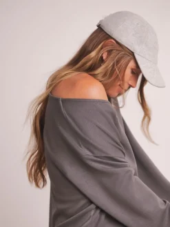 - Anthology By Premium V Neck Seam Detail Modal Sweatshirt*JD Williams Outlet