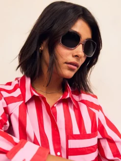 Grijs - Bling wrap zonnebril*Next Sale