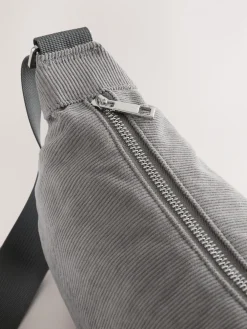 Grijs - Cord Effect Sling Bag*Next