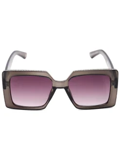 - Glitzy Diamanté Rectangular Sunglasses*Dune London
