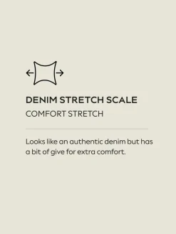 - Jeans met wijde pijpen en opgestikte zakken*Next Hot