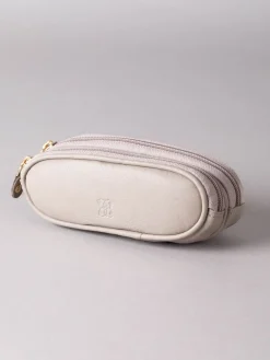 Grijs - dubbele brillenkoker*Lakeland Leather Online
