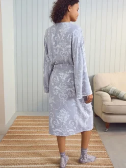 Grijs - Josette badjas*Laura Ashley Outlet