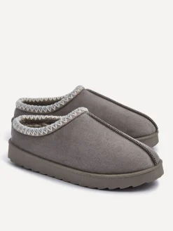 - Tana Faux Suede Slip-On Slippers*Linzi Discount