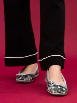 - damespantoffels met ballerinamodel*Lunar