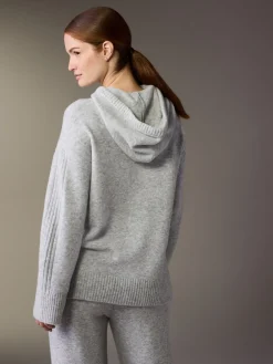 Grijs - Maternity Knitted Hoodie*Next