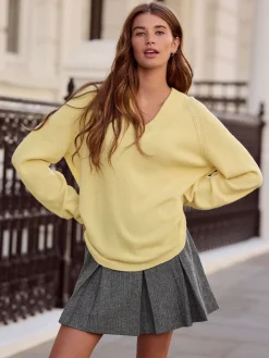 Grijs - Mini Kilt Skirt With Wool*Next New