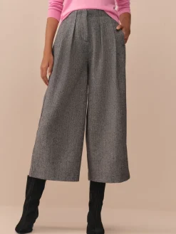 - N. Premium visgraat culottes met wol*Next New