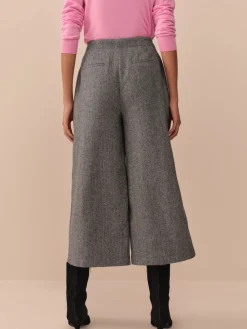- N. Premium visgraat culottes met wol*Next New
