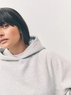 - Relaxte pasvorm zware lange hoodie*Next Discount