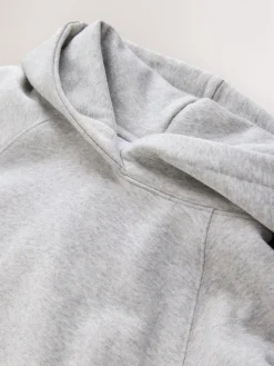 - Relaxte pasvorm zware lange hoodie*Next Discount