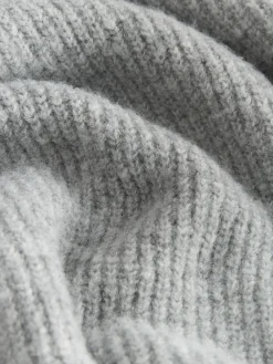 - Ribbed Mock Layer Poncho*Next Sale